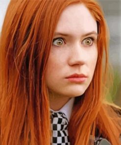 Amy Pond Paint By Numbers
