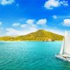 Antigua And Barbuda Island Paint By Numbers