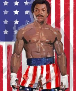 Apollo Creed Paint By Numbers