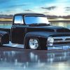 Black 53 Ford Truck Paint By Numbers
