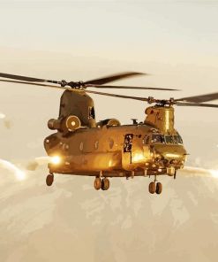Boeing CH 47 Chinook Paint By Numbers