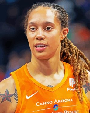 Brittney Griner Player Paint By Numbers