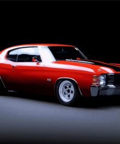 Chevey Chevelle Paint By Numbers