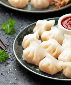 Chinese Har Gow Paint By Numbers