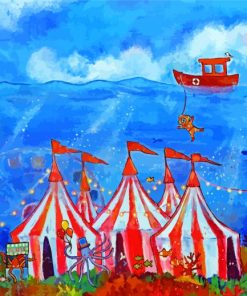 Circus Paint By Numbers