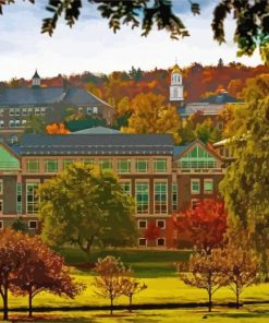 Colgate University In Hamilton Paint By Numbers