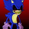 Sonic Red Eyes Paint By Numbers