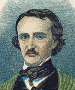 Edgar Allen Poe Art Paint By Numbers