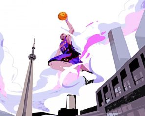 Vince Carter Player Paint By Numbers