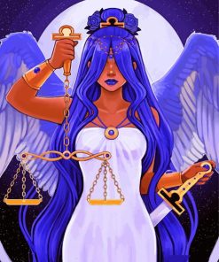 Fantasy Libra Lady Paint By Numbers