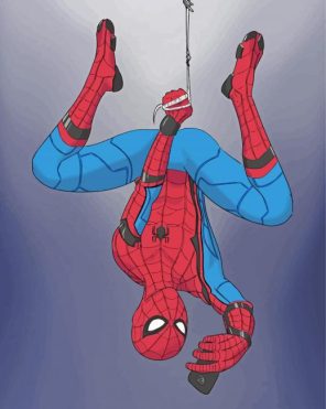 Marvel Spider Man Selfie Paint By Numbers