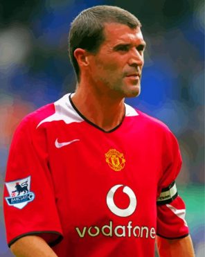 Roy Keane Sport Paint By Numbers