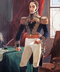 Simon Jose Bolivar Paint By Numbers