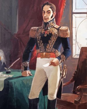 Simon Jose Bolivar Paint By Numbers