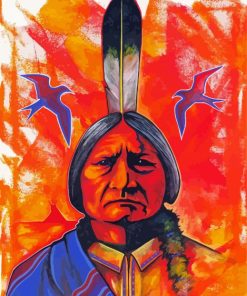 Sitting Bull Paint By Numbers