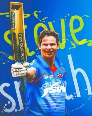 Steve Smith Player Paint By Numbers