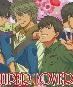 Super Lovers Anime Poster Paint By Numbers
