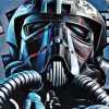 Tie Fighter Pilot Star Wars Paint By Numbers