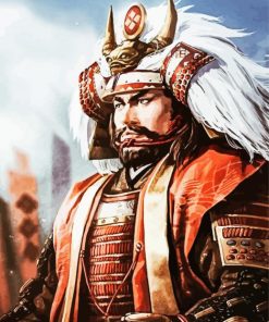 Takeda Shingen Art Paint By Numbers