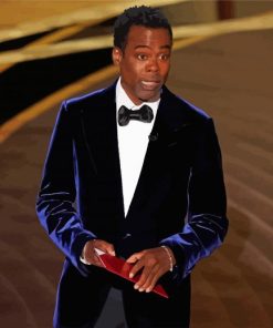 The American Comedian Chris Rock Paint By Numbers