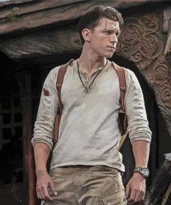 Tom Holland Nathan Drake Paint By Numbers
