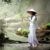 Vietnamese Lady Art Paint By Numbers