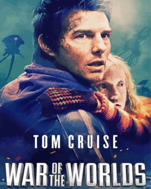 War Of The World Tom Cruise Movie Paint By Numbers