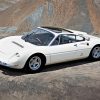 White 66 Ferari Car Paint By Numbers