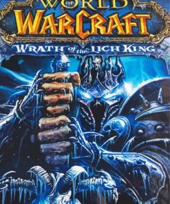 World Of Warcraft Lich King Game Paint By Numbers