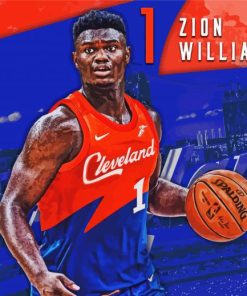 Zion Williamson Poster Paint By Numbers