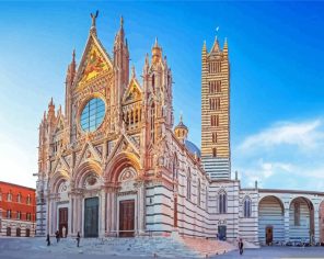 Duomo Di Siena Church Paint By Numbers