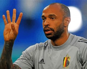 Footballer Thierry Henry Paint By Numbers
