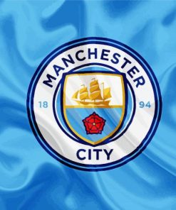 Manchester City Badge Paint By Numbers
