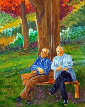 Old Friends Paint By Numbers