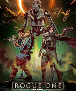 Rogue One Poster Art Paint By Numbers