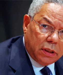 Colin Powell Paint By Numbers