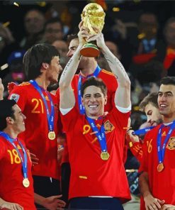 Spanish National Team Paint By Numbers