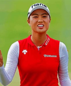 The Golfer Minjee Lee Paint By Numbers