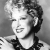 Black And White Bette Midler Paint By Numbers