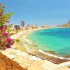 Calpe Beach View Paint By Number