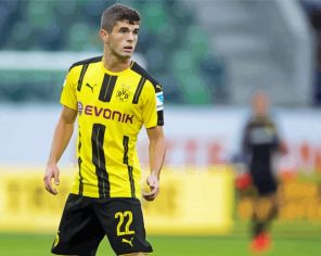 Christian Pulisic Football Player Paint By Numbers