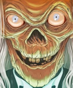 Close Up Crypt Keeper Paint By Numbers