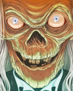 Close Up Crypt Keeper Paint By Numbers