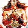 Conan The Barbarian Arnold Scharsenegger Paint By Numbers
