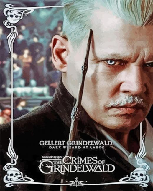Fantastic Beasts Crimes Of Grindelwald Poster Paint By Numbers