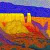 Ghost Ranch New Mexico Art Paint By Numbers