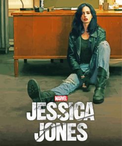 Jessica Jones Poster Paint By Numbers