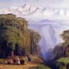Kanchenjunga From Darjeeling By Edward Lear Paint By Numbers