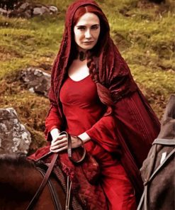 Melisandre Red Woman Got Paint By Numbers