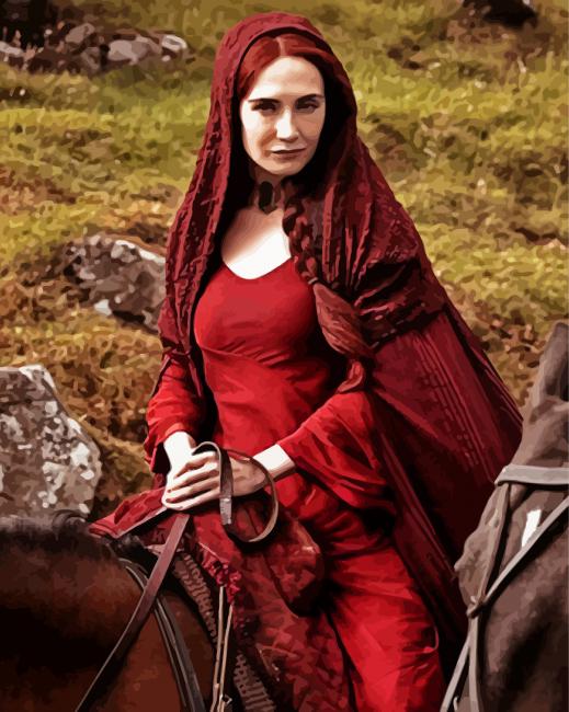 Melisandre Red Woman Got Paint By Numbers